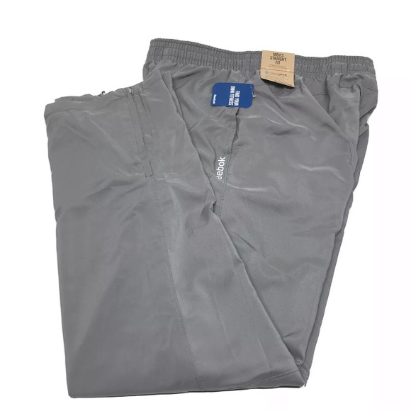 ReeBok Performance Men’s Speedwick Jogger Pants with Pockets size Large Gray - Picture 1 of 9
